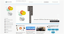Desktop Screenshot of clubpresse.com